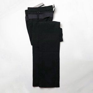 Vintage Vtg KARL LAGERFELD Designer Wool Blend Skinny Tall Pants 2 / 26 / XS